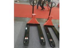 China Low Profile Pallet Jack With Weight Scale Commercial And Industrial Use supplier