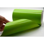 1Mil High Temperature Adhesive Label Material Matte Green Permanent Adhesive Polyimide With Glassine