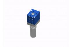 China Metal Shaft Horizontal Rotary Encoder Three Unit For Vehicle Appliances supplier