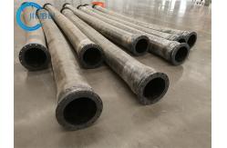 China Black Natural Rubber Suction Hose For Heavy Duty Applications supplier