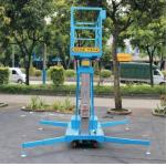 560KG Vertical Material Lifts Hydraulic Lift Ladder For Warehouses