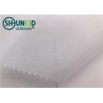Fusible Embroidery Backing Fabric 100% Polyester Cuttable With LDPE Coating