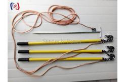 China Heavy Duty Grounding Lead With Copper Clamp For Electrical Safety supplier
