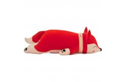 China EN71 Non Shedding 30cm Fox Plush Doll With Down Cotton Filling supplier