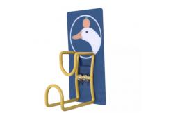 China Cartoon stainless steel free punch bathroom kitchen wall hanging towel hook supplier