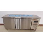 240V 2 Door Undercounter Freezer 350L Multiple Function Stable Operation