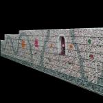Galvanized Welded 3mx1mx1m Gabion Box Wire Mesh For River Bank Retaining Wall for sale