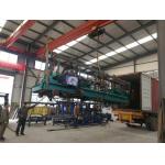 Vertical band sawmill with CNC carriage automatic wood cutting machine