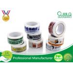 Advertisement Printed Packing Tape Bopp Self Adhesive Tape With Company Logo for sale