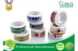 China Advertisement Printed Packing Tape Bopp Self Adhesive Tape With Company Logo supplier