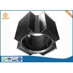Thickness 0.8mm 5.0mm Aluminum Extrusion Processing LED Heatsink Bar for sale