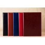High End Personalized Leather Padfolio / Leather Portfolio Binder 5 Color Available for sale