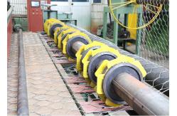 China 4000mm Mesh Straightening Machine With 3 Rollers supplier