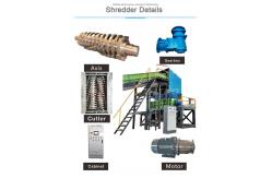 China Dual Shaft Aluminium Can Shredder Crushing Industrial Shredder For Metal supplier