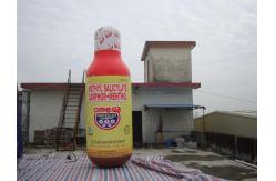 China Custum Inflatable Bottles / Can For Promptional supplier