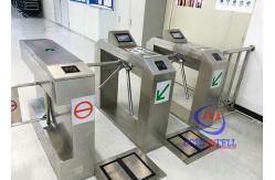 China Intelligent Drop Arm Tripod Turnstile HS Code Mechanism With Rfid Card Readers supplier
