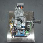 Gasoline Engine Cutaway Model Automotive Trainers For Two Stroke Single Cylinder for sale