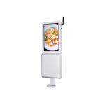 21.5 Touch Free 35W Lcd Signage Hand Sanitizer Dispenser for sale