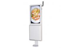 China 21.5 Touch Free 35W Lcd Signage Hand Sanitizer Dispenser supplier