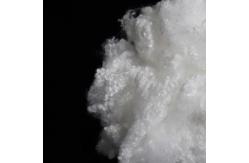 China Non Siliconized Polyester Staple Fibers White 3D Lightweight Microfiber  supplier