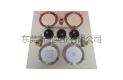 China 4 Work Stations Footwear Testing Equipment Martindale Abrasion Tester / Pilling Tester supplier