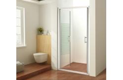China 2.6ftx2.6ftx6.2ft Frameless Corner Entry Shower Enclosure 6mm supplier