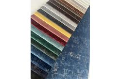 China Luxury Foil Print Fabric Bronzed Pattern Shrink Resistant For Home supplier