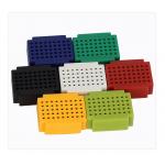 Colorful ABS Plastic Round Bread Boards 45 Tie - Point  For Circuit Testing for sale