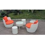 UV Resistant Fashion Obelisk Chair With Round Tea / Coffee Table for sale