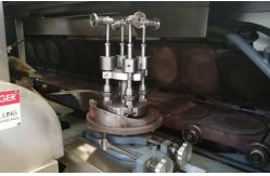 China Food Street Automatic Waffle Cone Equipment Mechanically Synchorized supplier