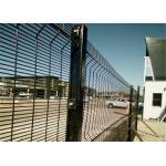 4.5mm Diameter Wire Mesh Fence Black 358 Anti Climb Security Fence for sale