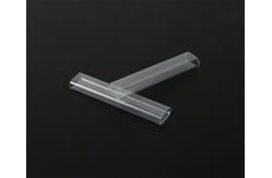 China Clear Plastic Tube Lamp Cover Led Light Tube Cover  Customized Transparent Tubelight Cover supplier