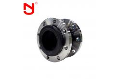China Carbon Steel DN150 Single Sphere Rubber Expansion Joint Flanged Flexible Joint supplier