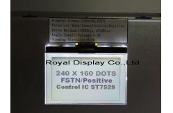 China 3.3V Power Supply Graphic LCD Module With ST7586S White LED Backlight supplier