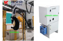China Hanging Hydraulic Riveting Machine For Busbar Ladder Making supplier