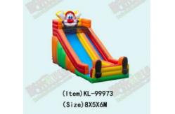China Children Fun Park Inflatable Clown Slide For Rentals supplier