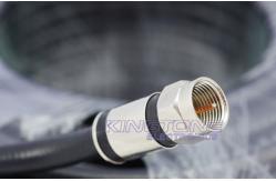 China Digital Camera Transmit RG6 CATV Coaxial Cable in 20M with Compression Connector supplier