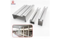 China Anodizing Aluminum Extrusion Profiles For Windows And Doors 10mm Thick supplier