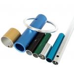 Powder Coated Anodized Aluminum Extruded Tubing / Aluminum Round Tubing With CNC Machining for sale