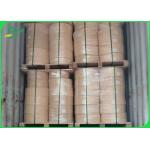 Biodegradable Food Grade Paper Roll AA Straw Surface Paper Kraft 60GSM 15MM Printable for sale