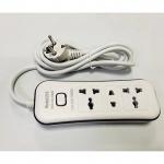 3 outlet Universal Type Extension Socket With On/Off Switch, USB for sale