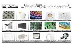 China LED Neon Strip SMT Mounter 0201 SMD Components PCBA Board SMT Mounting Machine supplier