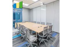 China Fabric Acoustic Movable Wall Davao Foldable Sliding Partition Walls For Meeting Room supplier