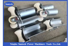 China Electrical Bellmouth Split Lock 80mm Cable Roller For Pulling Cables supplier
