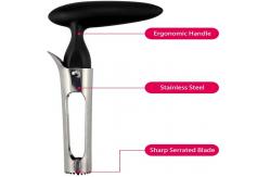 China Multifunction Kitchen Gadget Tools , Fruit & Vegetable Corers LFGB Certified supplier