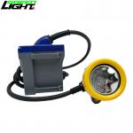 GLT-7C Mining Cap Lights 6.6Ah Rechargeable Battery Pack 15000Lux Underground Corded Miners Headlamp for sale