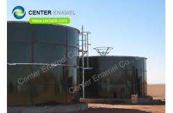 China Center Enamel Glass Lined Steel Tanks For Potable Water Storage supplier