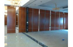 China Restaurant Acoustic Sliding Partition Wall With Environmentally Friendly Materials supplier