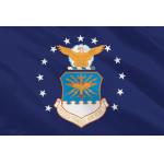 China USA Air Force Flag Lightweight Design Mild Breeze Bright Vivid Color Fade Proof factory