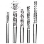 Carbide Corn Milling Cutter for High Speed Processing , PCB Corn End Mill for sale